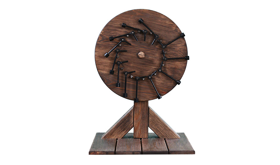 Вечный двигатель по задумке Леонардо да Винчи