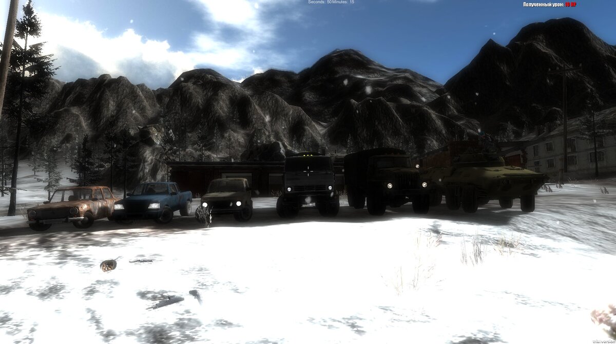 Вся наземная техника.