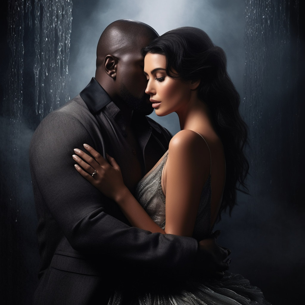 Ким Кардашьян и Канье Уэст