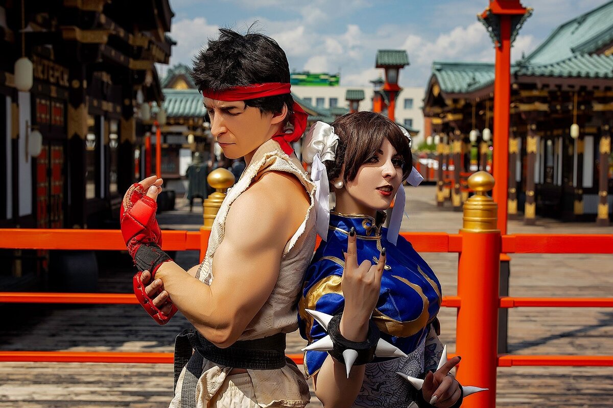 Чунь ли Street Fighter косплей