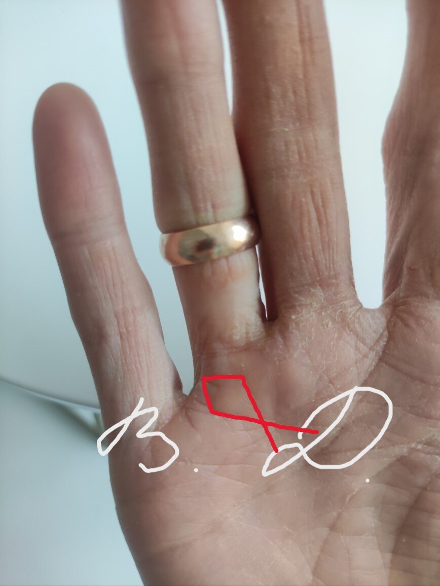 Рыбка на руке хиромантия Василиса Дождь