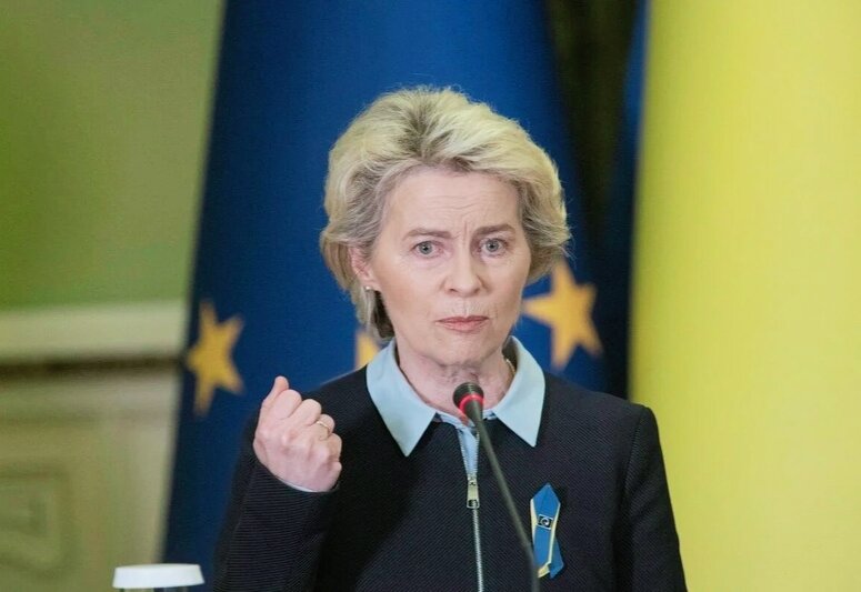 Из открытых источников в интернете. Глава Еврокомиссии Урсула фон дер Ляйен. 