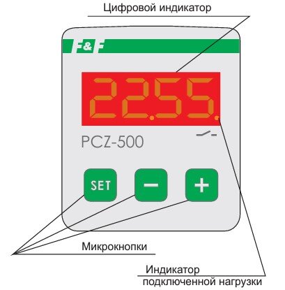 Дисплей реле времени PCZ-500
