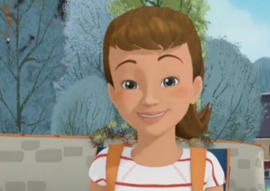 Она прям солнышко