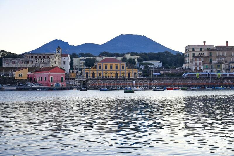 Портичи. Одно из туристических мест Италии