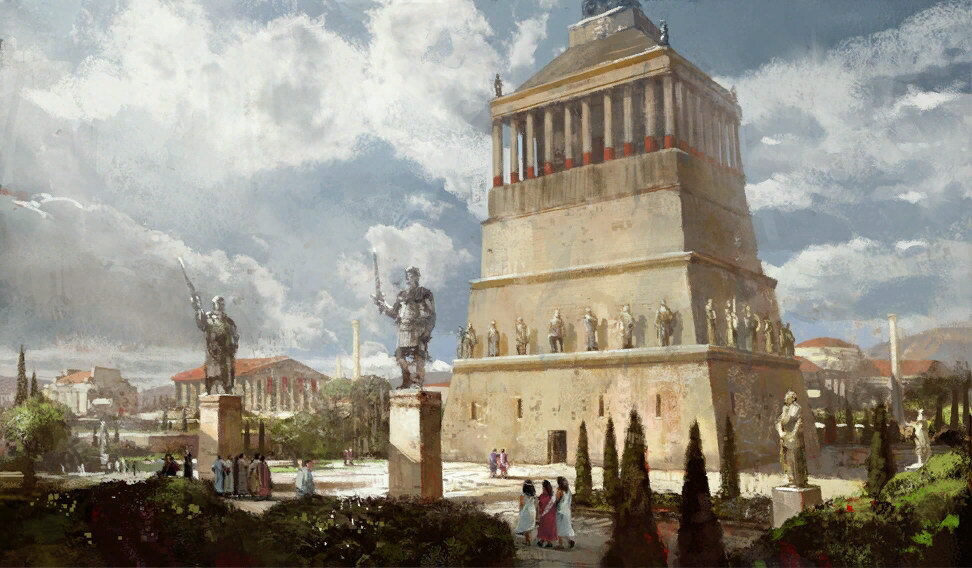 Гробница Мавзолея в Галикарнасе