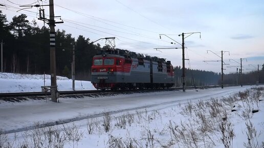 Электровоз ВЛ80С-014 одиночкой.