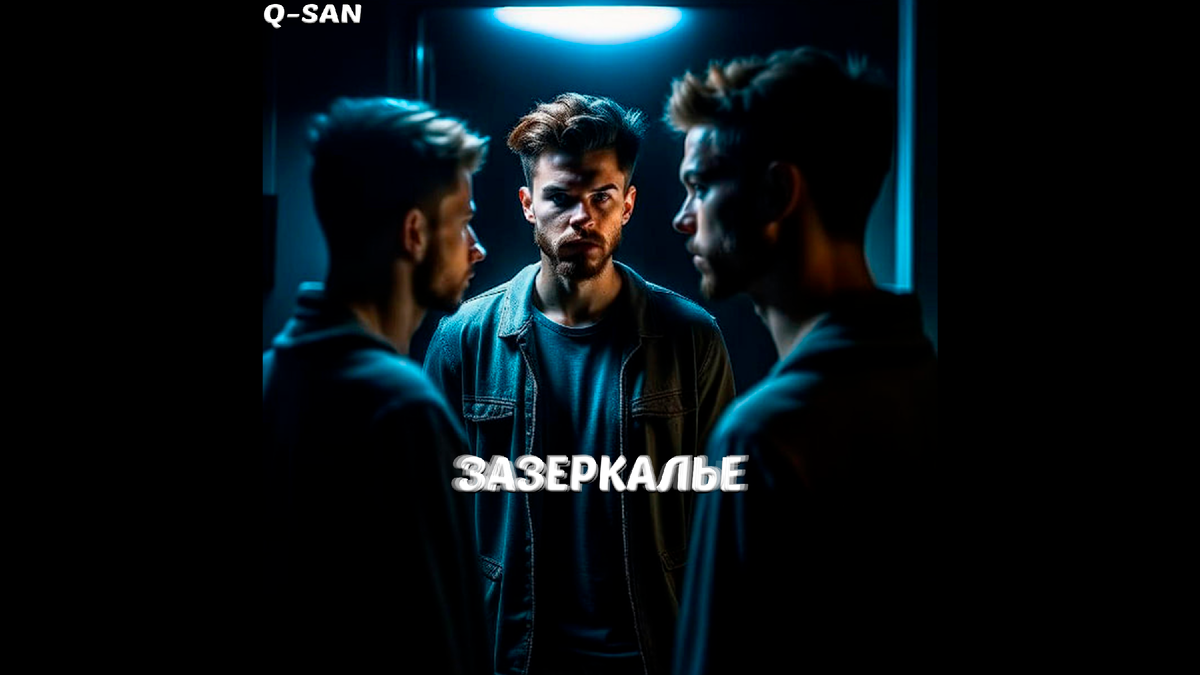 Новинка от реп-исполнителя Q-san "Зазеркалье"