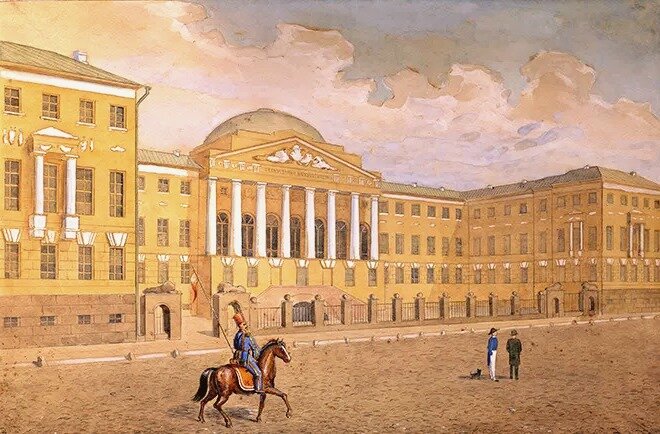 Московский университет времен Лермонтова