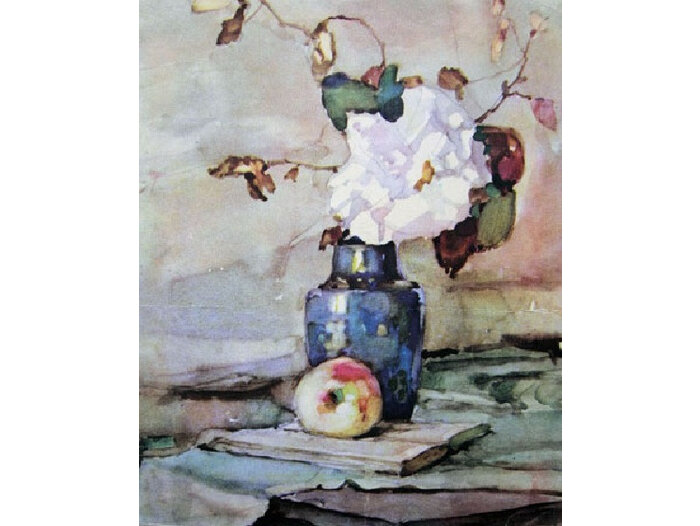 Натюрморт акварелью. Не хуже Врубеля, как мне кажется! 