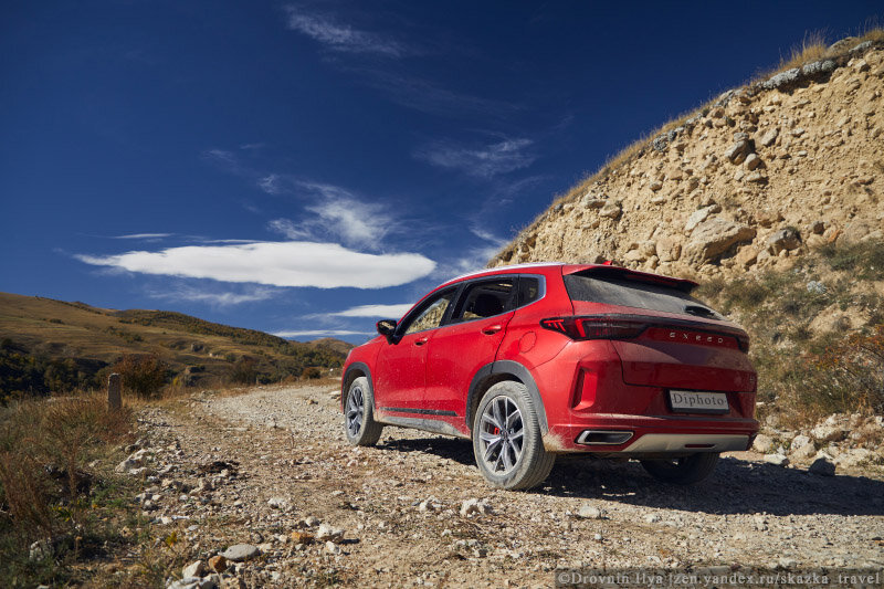 В горы на Exeed LX