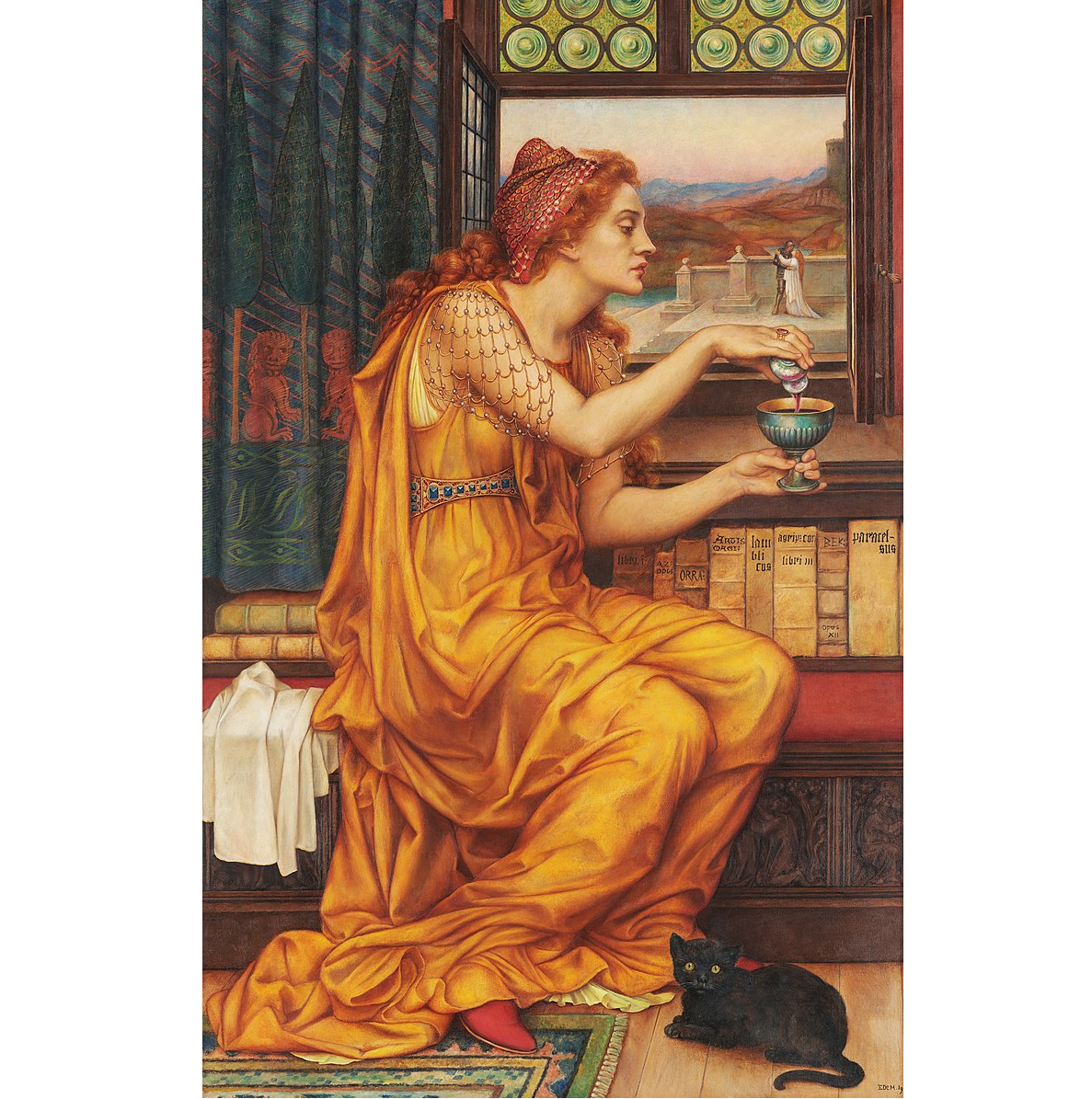 "Любовное зелье", Эвелин де морган, 1903. (с) Из коллекции Центра де Моган