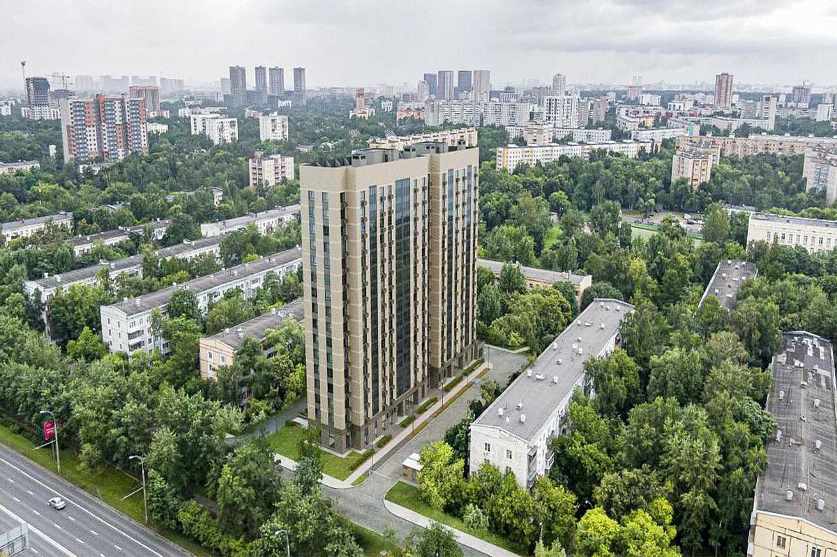 Новый дом по реновации в Кузьминках. Фото с сайта Фонда Реновации