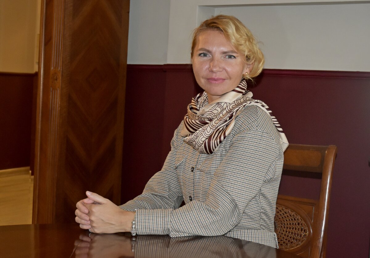 Генеральный директор федерального казённого предприятия «Аэропорты Красноярья» Юлия Логачёва