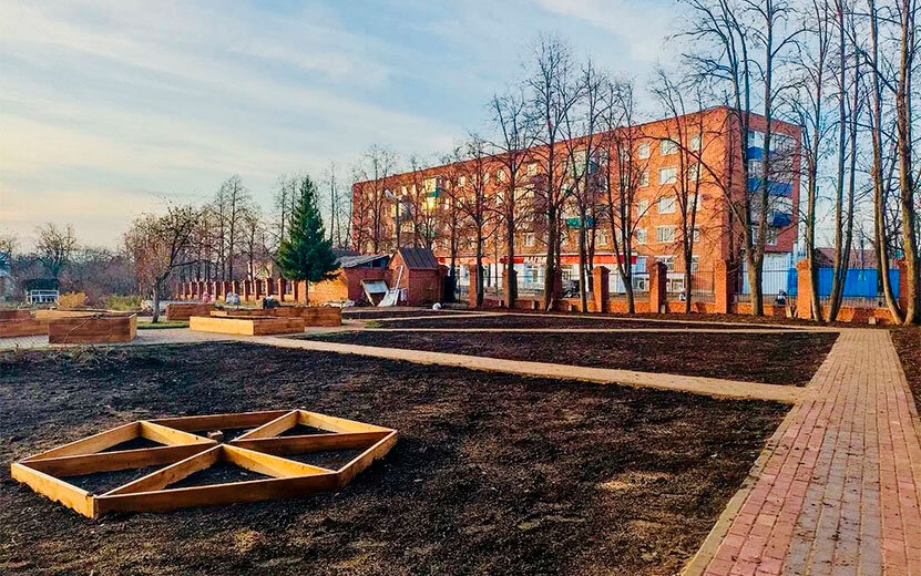    Инклюзивный сенсорный сад появился в Сарапуле