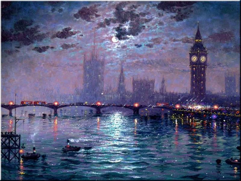 Эндрю Грант Кёртис. Ночной Лондон