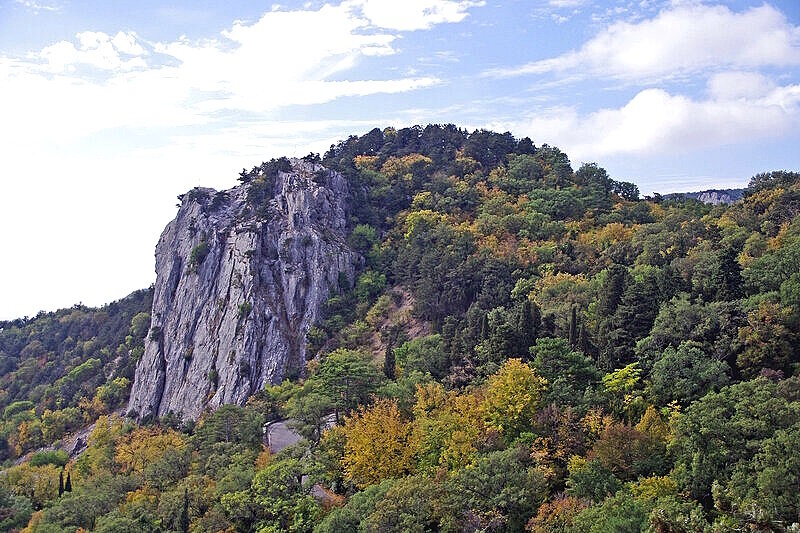 Скала ай Никола Крым