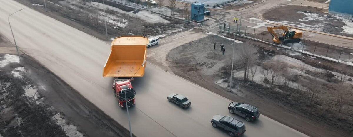 Для перевозки негабаритного груза может потребоваться изменение схемы движения другого автотранспорта.