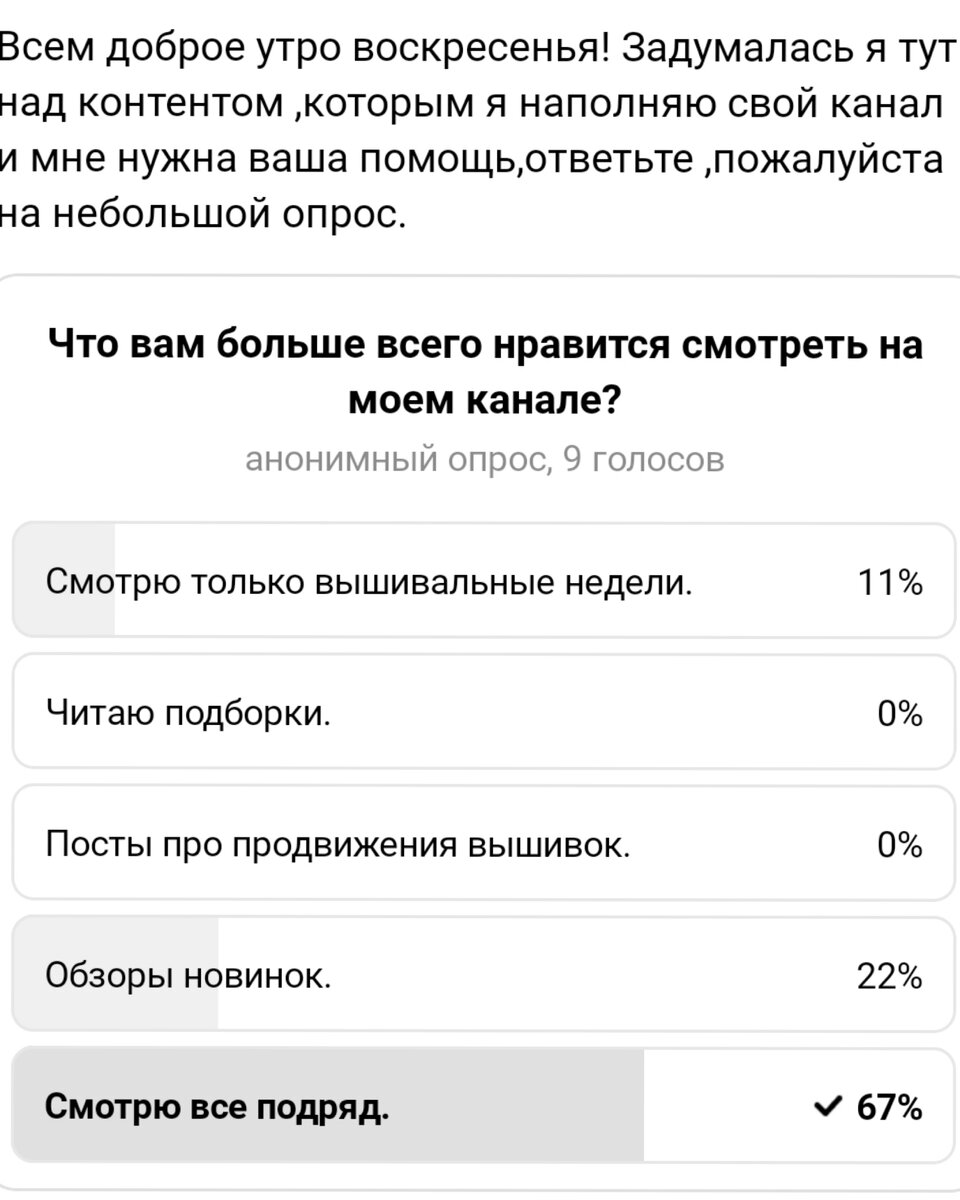 итоги опроса