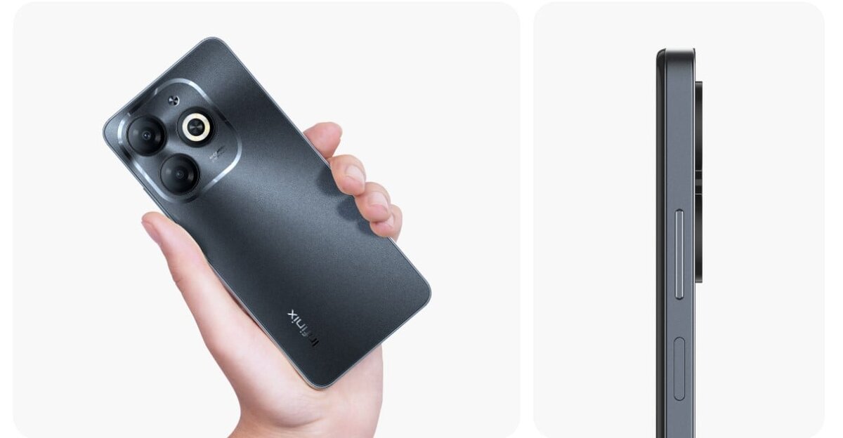 Внешний вид смартфона Infinix Smart 8 (источник: Infinix)