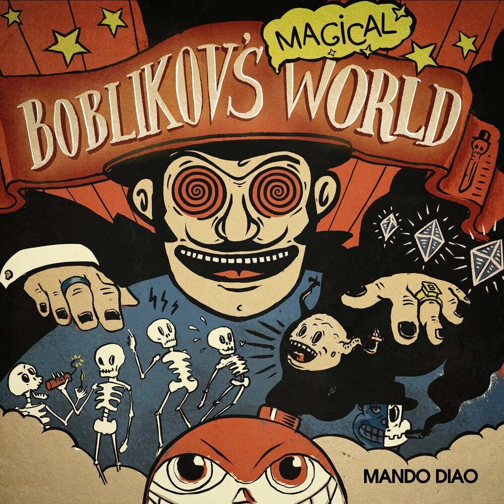 Оригинальная обложка LP "Boblikov's Magical World" 