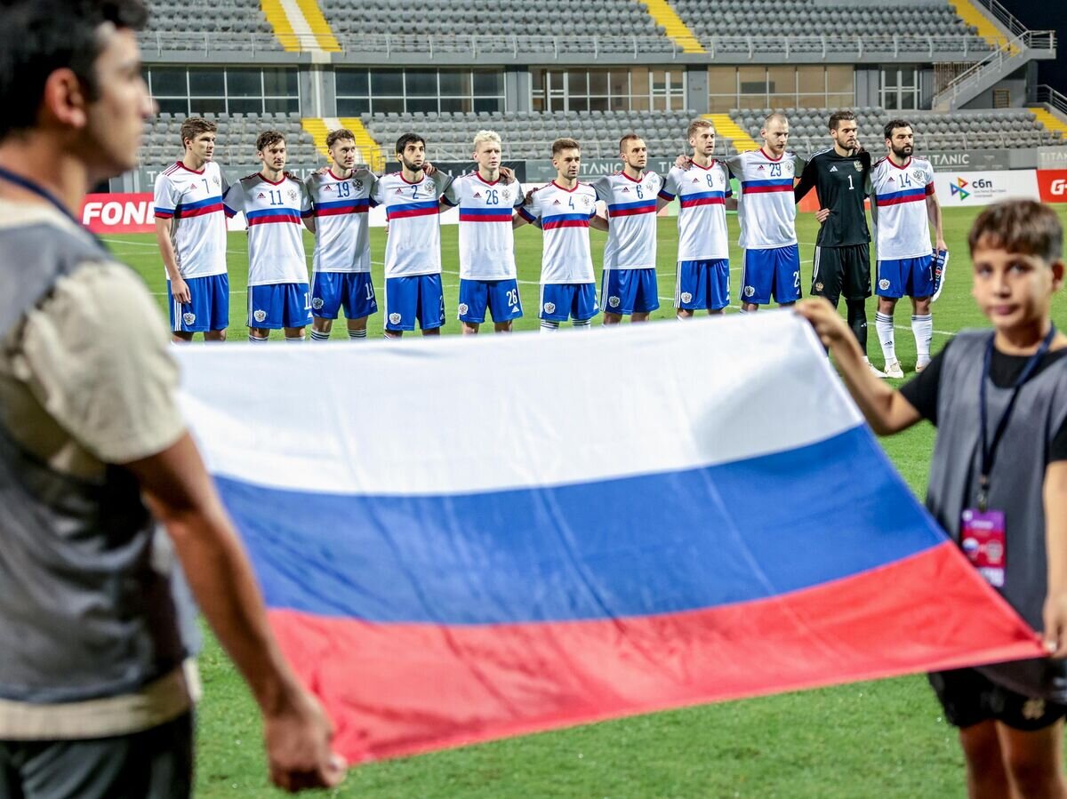    Футболисты сборной России перед товарищеским матчем с Кенией© РФС