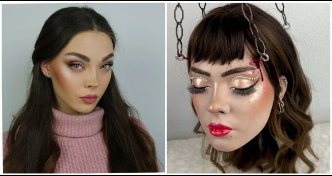 Дизайнер Janina Udiljak и жуткая сумка в форме её собственной головы. Источник: tiktok.com