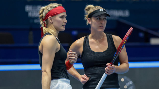    Эжени Бушар и Габриэла Дабровски. Global Look Press