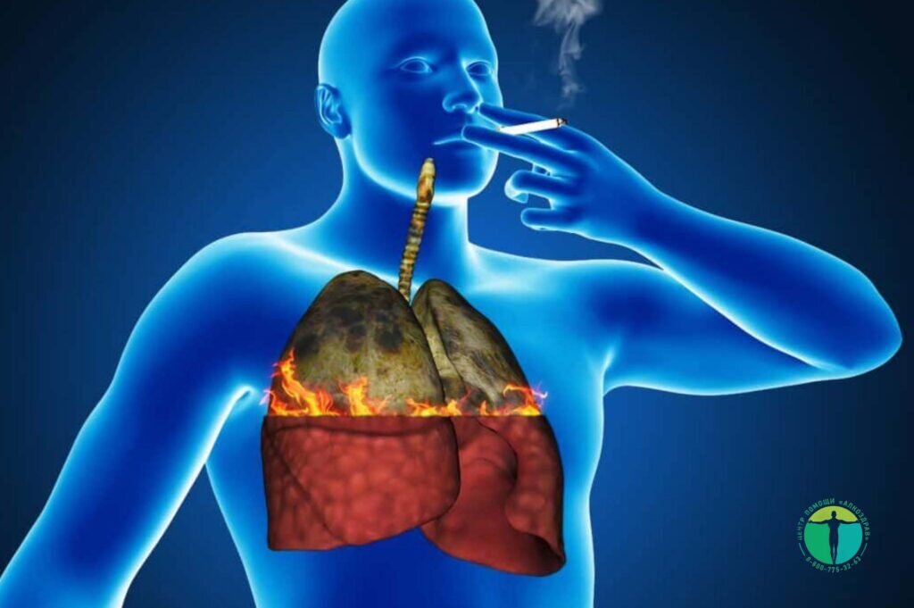 

Ключевой плюс отказа от никотина – общее оздоровление организма и улучшение качества жизни. У бывшего курильщика:

нормализуется кровообращение;
устраняется угроза гипоксии;
очищаются легкие;
стабилизируется емкость легких;
выводятся токсины из клеток.
В результате снижается риск развития типичных для курящего человека патологий – гипертонии, инфаркта миокарда, инсульта, а также заболеваний дыхательных путей. 

Отказ от курения: изменения в организме
Однако процесс отказа сопровождается и негативными симптомами, которые делают борьбу за здоровье изнурительной и нередко отбивают желание бросать. Уже в первые дни без сигарет могут беспокоить:

раздражительность;
плаксивость;
подавленное настроение;
нарушение сна;
головная боль;
пониженное давление;
горечь во рту.
Помните, что каждый негативный симптом – лишь временное явление. Самочувствие улучшится уже через 2-3 недели. 

Не исключены и отсроченные последствия. Так, многих бывших курильщиков беспокоила температура из-за снижения иммунитета. Некоторые утверждали, что пытались заглушить тягу к сигаретам едой и в результате получали лишний вес. 

Что происходит с организмом при отказе от курения
Изменения, связанные с прекращением поступления никотина, затрагивают все системы органов, а также психику. Некоторые из них видны сразу, другие дают о себе знать спустя время. 

Психологическое состояние
Изменения эмоций и настроения всегда индивидуальны. Чаще люди реагируют раздражительностью и агрессивностью, но не исключено противоположное состояние – подавленность и сонливость. Однако со временем перепады беспокоят все реже.

Обмен веществ
Отмена никотина влечет замедление метаболизма. Параллельно возрастает потребность в повышенном количестве калорий. Это влечет набор лишнего веса. Однако в течение двух лет скорость обмена веществ придет в норму. 

ЖКТ
Курящий человек может жаловаться на пищеварительные расстройства – плохой аппетит, тошноту, запоры. При отказе от сигарет эти симптомы постепенно перестают беспокоить. В ЖКТ:

обновляется слой эпителиальных клеток;
восстанавливается работа желез;
улучшается перистальтика;
очищается печень.
В результате нормализуется аппетит, восстанавливается вкусовое восприятие. Исчезают вздутие, повышенное газообразование, тяжесть в животе. 

Дыхательная система
Нижние дыхательные пути – наиболее уязвимое место курящих людей. Отказ от сигарет дает шанс на их полноценное восстановление. Основные положительные моменты:

увеличение объема вдыхаемого воздуха;
восстановление эпителия;
очищение клеток от смолистых веществ и канцерогенов;
устранение воспалительных процессов;
укрепление местного иммунитета.
Отказавшись от табачного дыма, вы не только укрепляете дыхательную систему, но и защищаетесь от обструктивной болезни легких или астмы.

Изменения во внешности
Землистый цвет лица, дряблость кожи, отеки от курения исчезнут, стоит лишь победить тягу к табаку. Эпидермис без влияния дыма постепенно восстановится – разгладятся мелкие морщинки, устранятся признаки обезвоживания. 

Изменится ли голос
Характерные для курильщика хрипота и осиплость не уйдут сразу, но постепенно сгладятся. На возвращение к привычному тембру можно рассчитывать не раньше чем через год.

Отказ от курения: изменения в организме
Сердечно-сосудистая система
Кровь очищается от токсичных веществ. Нормализуется ее формула и биохимический состав. Важные перемены касаются и сосудов. На фоне отказа от табака:

укрепляются стенки;
устраняются спазмы;
расширяется просвет русла;
увеличивается скорость тока крови;
снижается риск гипертонии.
Восстанавливается и сердечная мышца. За счет укрепления миокарда, нормализации ритма и насыщения кислородом, устраняется угроза инфаркта, сердечной недостаточности.

Этапы отказа от курения: календарь изменений
Раздражительность и плаксивость, как негативная сторона борьбы с зависимостью, и оздоровление, как результат позитивных перемен, – общие признаки. Изменения непостоянны и зависят от срока, сколько перестраивается организм.

Двое суток без никотина
Первые дни без привычного дыма – сложный период для курильщика. И если изначально вы на подъеме жизненных сил готовы бороться с зависимостью и настраиваетесь на успех, то уже на второй день ситуация меняется. Силу воли может заметно пошатнуть никотиновое голодание, более известное как ломка. 

Никотин, прежде регулярно поступавший в организм, стимулировал выработку нейромедиатора дофамина – гормона, отвечающего за хорошее настроение. Теперь с его дефицитом бывший курильщик чувствует подавленность, апатию, становится беспокойным. 

Еще один неприятный признак, усугубляющий никотиновый голод, – кашель. Бояться этого симптома не стоит. Он лишь указывает, что бронхи очищаются от опасных соединений. Далее запустится процесс восстановления эпителия в дыхательных путях. 

Отказ от курения: изменения в организме
Неделя без сигарет
Самый тяжелый день без табака позади, но ломка еще не отступила. Беспокоит никотиновый голод волнообразно. Его приступы возникают 1-2 раза в день, но самостоятельно затихают уже через 3-5 минут. 

Примерно через неделю можно оценивать первые видимые изменения. Человек избавляется от преследующего его неприятного запаха. Заметно улучшается состояние кожи. Восстанавливается естественный оттенок лица и возвращается давно утраченный румянец. 

Две недели без дыма
12 дней или чуть больше – первый серьезный рубеж. Улучшения во внешности настолько очевидны, что помогают не сорваться. Однако ситуация омрачается проблемами со здоровьем. Именно в этот период беспокоят пищеварительные расстройства, головные боли, частые простуды. 

3-9 месяцев без сигарет
Полгода с момента отказа – это переходная стадия. Негативные симптомы ломки уже не беспокоят. Иммунитет восстанавливается и организм вновь надежно защищается от вирусов и бактерий. За это время исчезают головные боли, нормализуется пищеварение, устраняется одышка, активно регенерируются поврежденные органы. Сколько тянет курить – вопрос индивидуальный. Многие уже на этом этапе не думают о сигаретах.

Год после отказа
Больше всего времени затрачивается на восстановление работы сердца и кровеносных сосудов. Русло очищается от бляшек, просвет расширяется. Существенно снижается риск сердечных патологий. Человек бодр, полон сил и эмоционально стабилен. Мысли о сигаретах посещают его редко.

Пять лет без зависимости
Состояние бывшего курильщика уже не вызывает подозрений. Это здоровый человек, который победил зависимость. С врачебной точки зрения, пять лет без сигарет – начало стадии минимального риска осложнений. Можно не опасаться инфарктов и инсультов, так как работа сердца практически полностью восстановлена.

10-15 лет жизни без сигарет
Это серьезное достижение для каждого, кто столкнулся с зависимостью, принял решение бросить курить и прошел непростой путь. По истечению 15 лет можно смело утверждать, что произошел полный отказ от сигарет.

Сколько времени нужно для очищения организма от никотина
Очищение начинается уже через 20-30 минут после выкуренной сигареты. Угарный газ, как один из продуктов сгорания табачных листьев, выводится через 8-10 часов. Однако рассчитывать на быстрые перемены в лучшую сторону не стоит. Клеткам, на протяжении длительного времени страдавшим от канцерогенных веществ, необходимо время для полного очищения и восстановления. Для возвращения к прежнему уровню здоровья могут потребоваться годы. 

Что происходит при резком отказе от курения
И плавный, и резкий отказ имеют право на существование. Это два принципиально разных подхода со своими плюсами и минусами. Отказываться плавно, с увеличением интервала между выкуренными сигаретами рекомендуется курильщикам с многолетним стажем. Бросать в один момент можно людям, страдающим от зависимости менее трех лет. 

Резкий отказ хорош более быстрым восстановлением, так как поступление в организм опасных веществ прекращается одномоментно. Среди минусов – ярко выраженный никотиновый голод с нарушениями сна, беспокойством и желанием вновь закурить. 

Последствия отказа от курения для мужчин и женщин
Восстановление организма у представителей обоих полов протекает по единому сценарию, однако есть и свои нюансы.

Польза для мужчин
Уже через год без курения улучшается качество семенной жидкости. Сперматозиоды становятся более активными, увеличивается их количество. Эти изменения благотворно сказываются на способности к зачатию. 

Польза для женщин
Положительный эффект отказа от табака – нормализация гормонального фона и менструального цикла. Также повышается шанс зачать ребенка, если прежда были проблемы репродуктивной сферы, и снижается риск развития онкологических заболеваний матки и молочных желез.

Этапы восстановления организма после курения
Очищение и нормализация работы внутренних органов будут происходить постепенно. Избежать сложных моментов и полностью устранить неприятные ощущения невозможно, однако человеку под силу помочь себе ускорить восстановление.

Отказ от курения: изменения в организме
Витамины
В помощь организму – комплексы с повышенной концентрацией витаминов A, C, E, P. Не будет лишним разнообразить рацион, сделав акцент на свежих фруктах, овощах, листовой зелени, рыбе, цельных злаках. Сбалансированное питание также поможет не набрать вес.

Активность и свежий воздух
Умеренная физическая активность – отличный способ переключиться. Активно тренирующиеся люди легче переносят синдром отмены за счет поддержки организма. Спорт способствует ускорению метаболизма и повышению интенсивности кровообращения. Это значит, что токсины выведутся из клеток быстрее. А если заниматься на открытых площадках, выше шансы победить гипоксию.

Лицензия и сертификаты:
Отказ от курения: изменения в организмеОтказ от курения: изменения в организме
Отказ от курения: изменения в организме
Лечение никотиновой зависимости в клинике «АлкоЗдрав»
Не каждому удается раз и навсегда побороть тягу к никотину. Многие не раз проходили многочисленные периоды ломки, срывались, возвращались к сигаретам и вновь осознанно губили свой организм. Если и вы столкнулись с трудностями, не испытывайте себя на прочность. Доверьте здоровье врачам клиники «АлкоЗдрав». Здесь вы получите квалифицированную помощь и поддержку на каждом этапе, а также рекомендации по дальнейшему восстановлению после отказа от сигарет. Помните, что лучшее время бросить курить – сейчас.

Остались вопросы? Позвоните нам!

+7 (800) 775-32-63
Беcплатная консультация и запись на приём

ЗАКАЗАТЬ ОБРАТНЫЙ ЗВОНОК
Статья подготовлена экспертом: Терехов Василий Станиславович
Специалист по социальной работе, член Ассоциации профессиональных консультантов, координатор программ реабилитации зависимых от алкоголя и других видов зависимостей.
Опыт работы с зависимыми и их семьями более 8 лет.
Похожие статьи:
Болят суставы после алкоголя
Совместимы ли Нурофен и алкоголь
Поможет ли психологическое кодирование в лечении алкоголизма?
Уникальная методика убеждения зависимого. Интервенция











1
2
1
2
1
2
© 2016-2023 «АлкоЗдрав». Все права защищены.Политика конфиденциальности
Предложения на сайте носят информационный характер и не являются публичной офертой
Уважаемый пользователь, Администрация сайта https://alcorehab.ru/ против распространения, продажи и приема психоактивных веществ. Незаконное производство, пропаганда и сбыт наркотических средств или их аналогов карается в соответствии с законом 228.1 УКРФ и КоАП РФ Статья 6.13.

Материалы, размещенные на данном сайте, носят информационный характер и предназначены для образовательных целей и не должны использоваться в качестве медицинских рекомендаций.
Постановка диагноза, выбор метода лечения, назначение лекарственных препаратов остается исключительной прерогативой вашего лечащего врача. 
