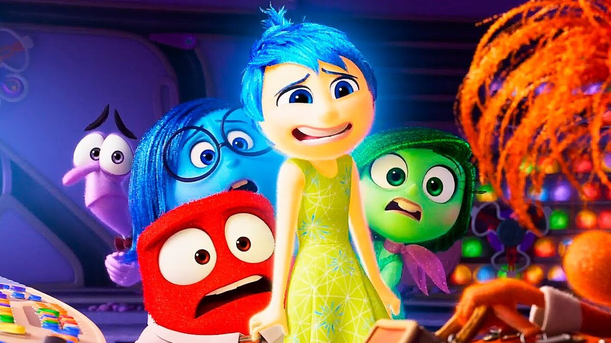 Мультфильм от Pixar «Головоломка 2»: Тревога — Шестая Эмоция Райли Ι ...