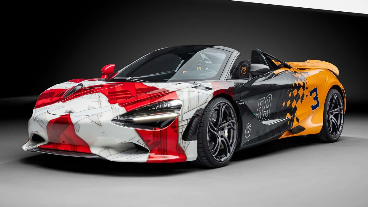 McLaren 750S «3-7-59». Фото, источник: McLaren Special Operations.