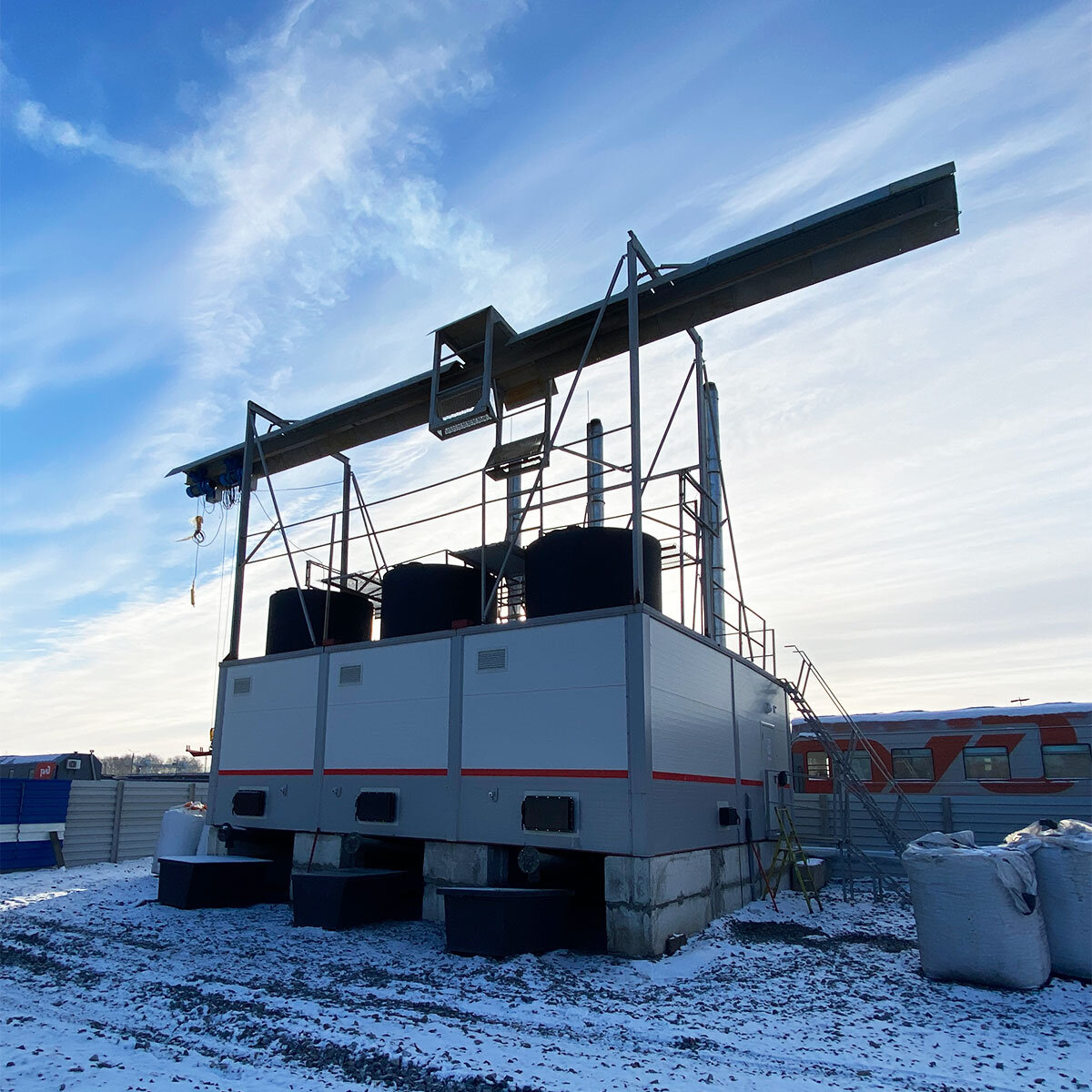 Фото Prometey54.ru - Блочно-модульная котельная 2,4МВт (3*800) для РЖД ст.Обь Новосибирская область