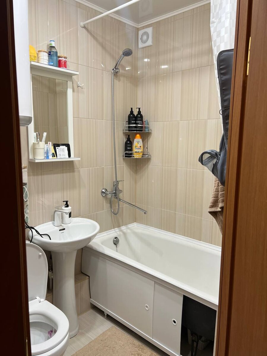 Ванная комната со всем необходимым