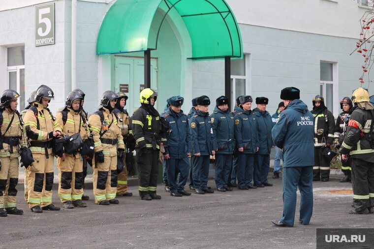    Учения прошли на территории областной больницы