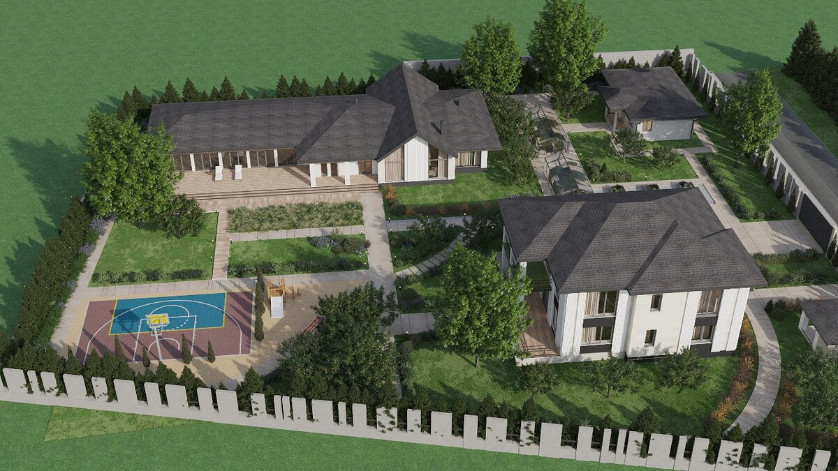 Проект будущего дома с SPA комплексом 