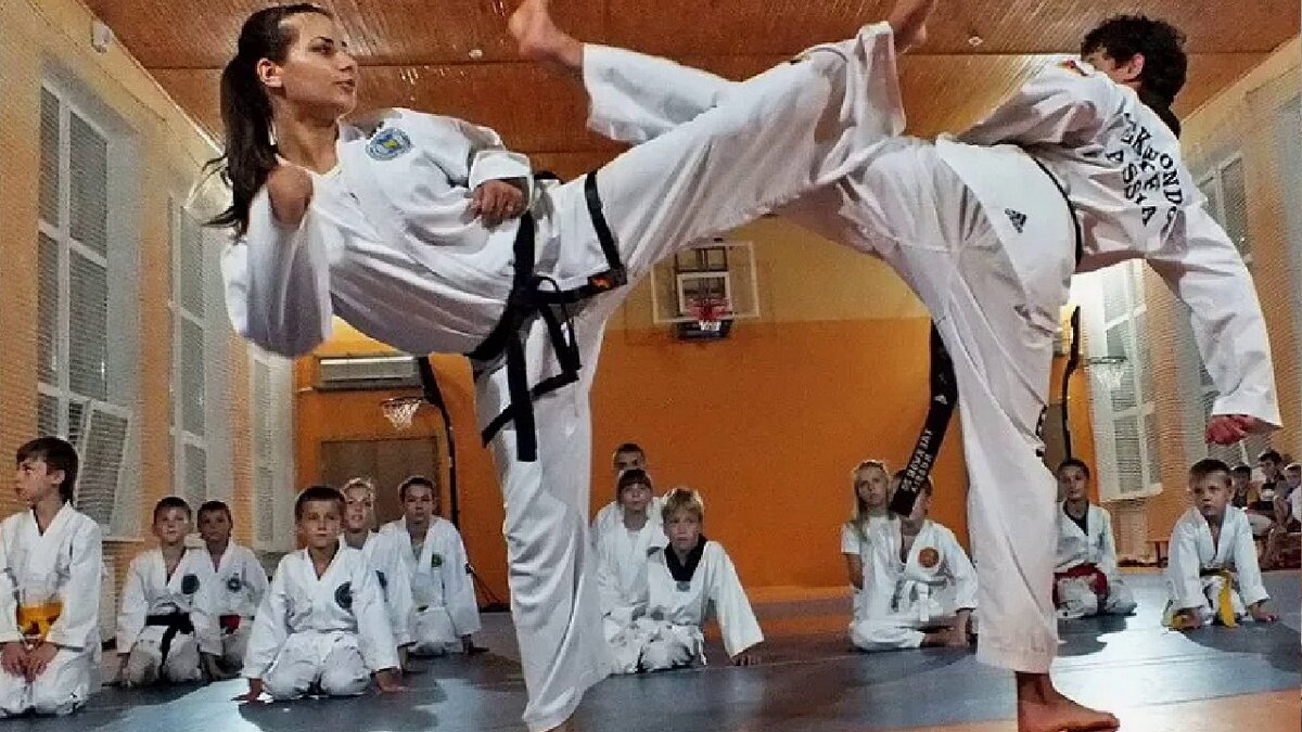 Karate тренировка