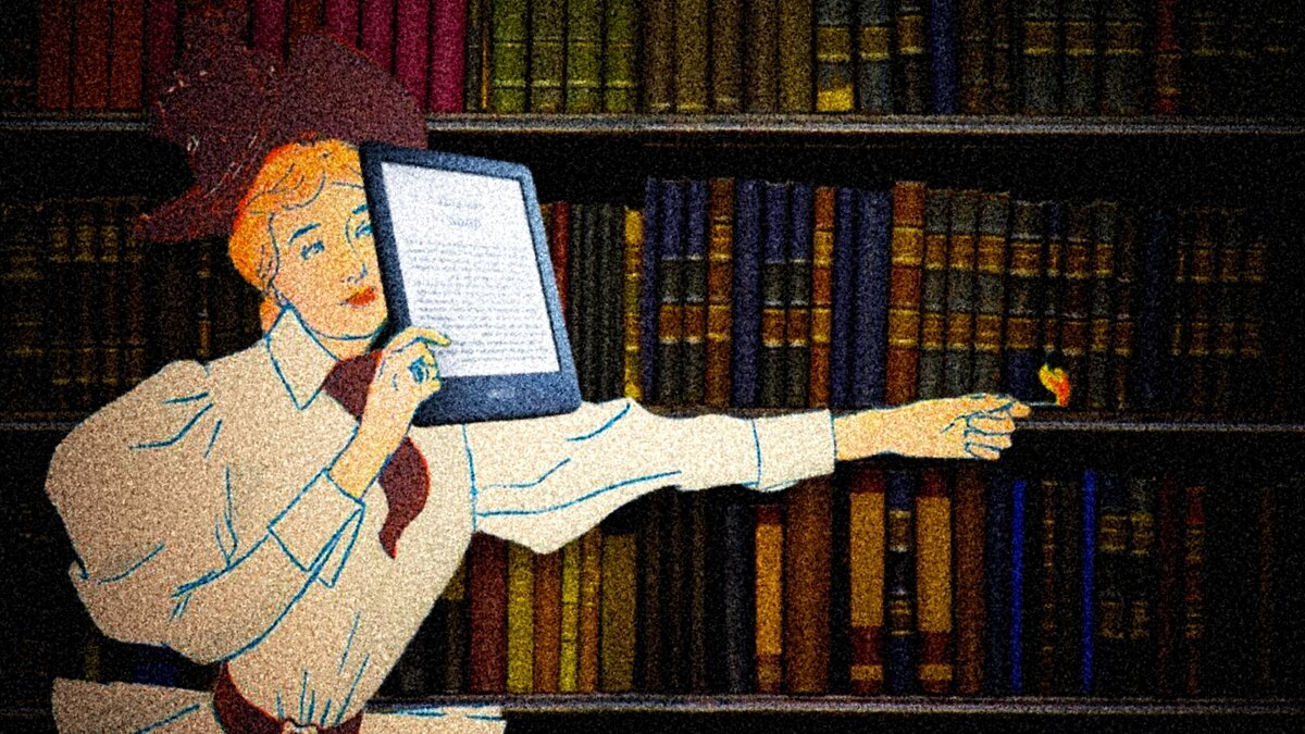 Чем электронная книга лучше бумажной?