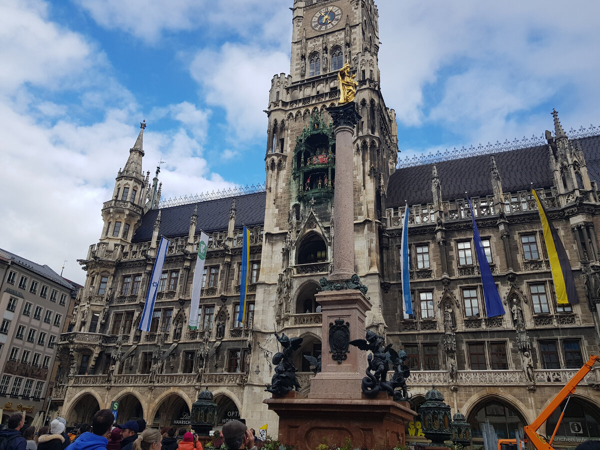 Новая ратуша,  Мюнхен 