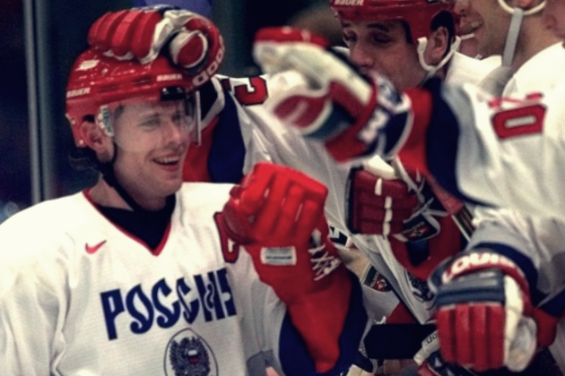 На фото: Павел Буре и Валерий Каменский