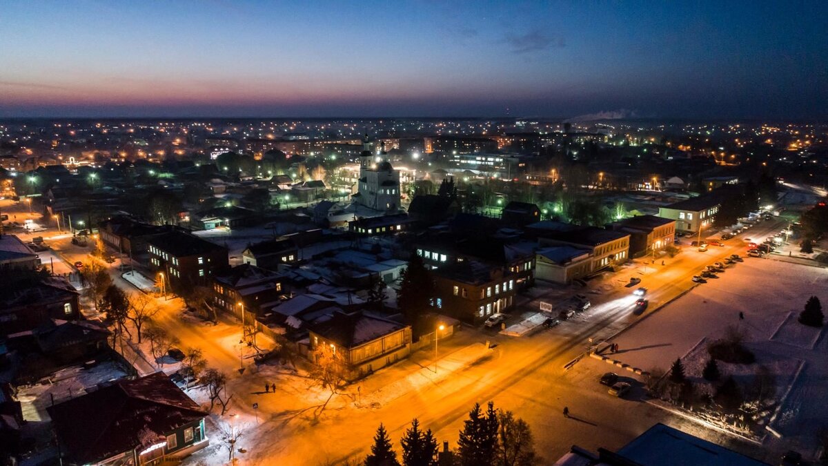 Современный город Тара. 