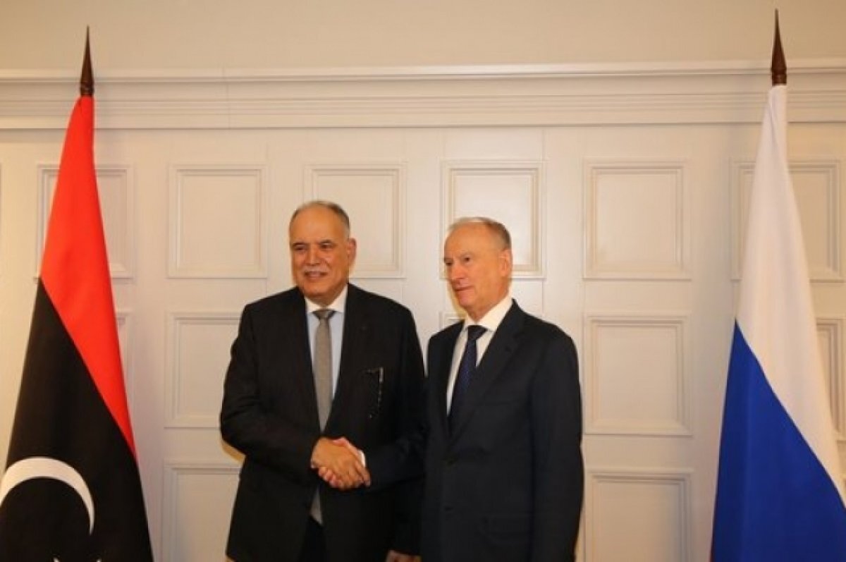    Патрушев обсудил с коллегой из Ливии взаимодействие в сфере безопасности