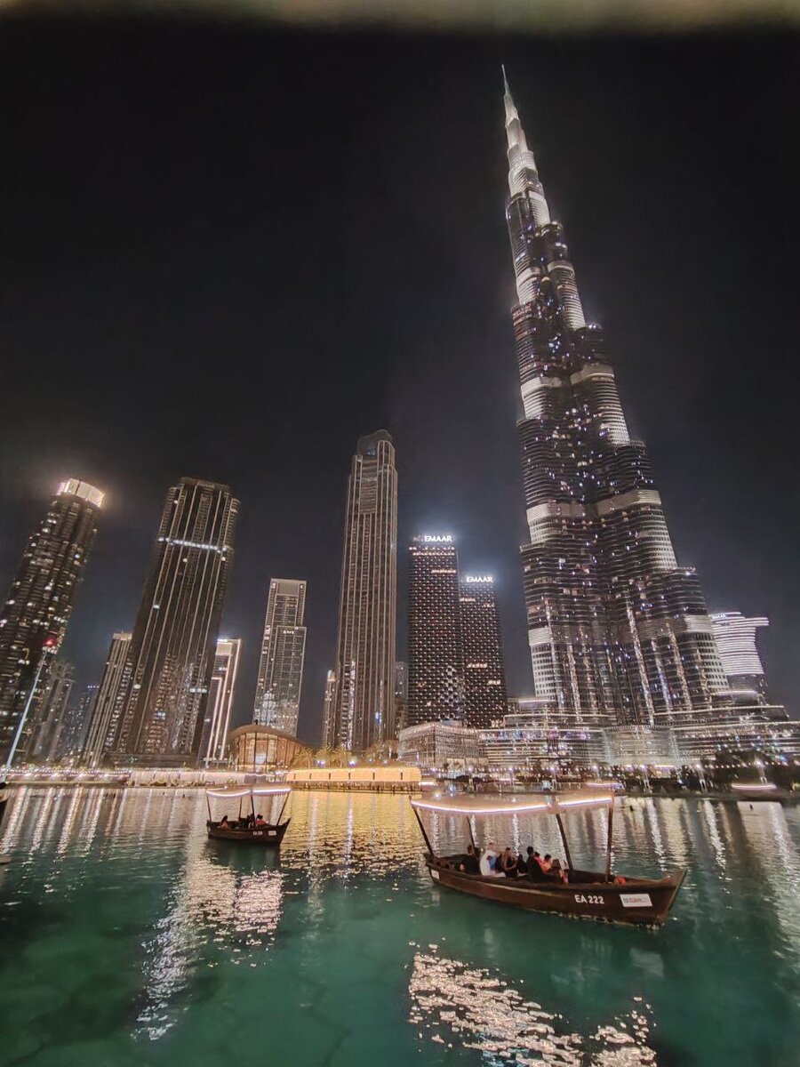 Вечерний Дубай Марина