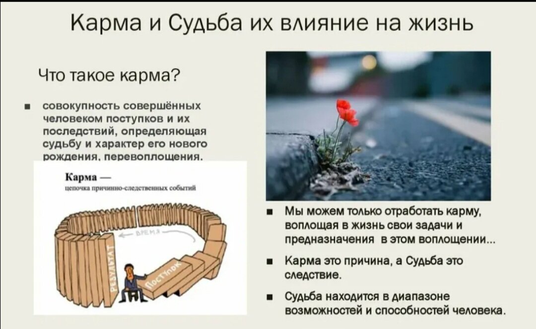 Карма условия