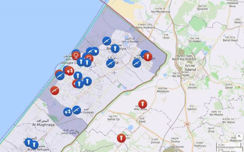 Окружения города Газа