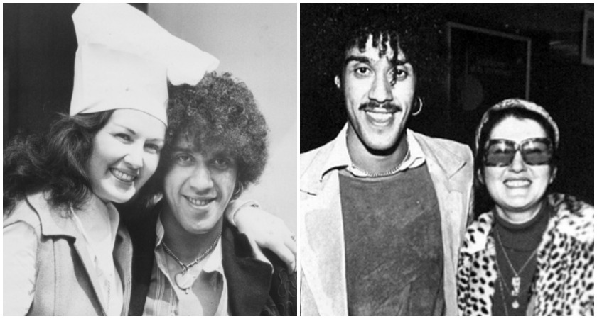 Фил Лайнотт с мамой Филоменой