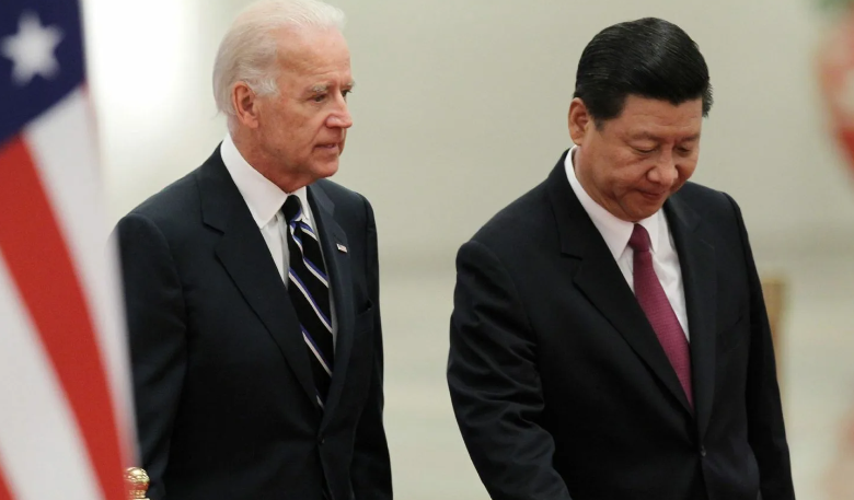 Джо Байден и Си Цзиньпин