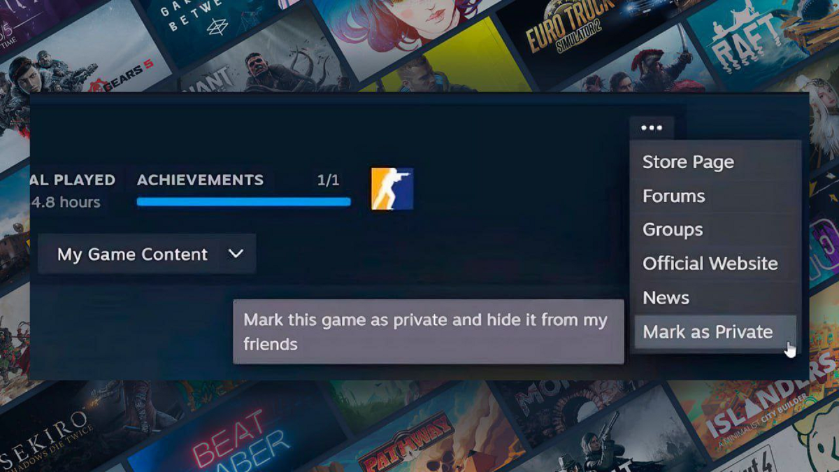 В Steam хотят добавить возможность скрывать игры от списка друзей |  MetaCyber | Дзен