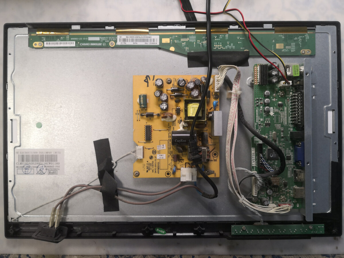 Телевизор Fusion fltv-19l31b не выходит из дежурки Ремонт | Лайфхаки по ...