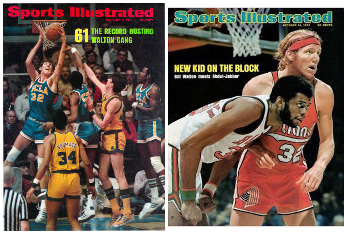 История НБА. "Большая белая надежда" Билл Уолтон. | Взгляд в прошлое с ...