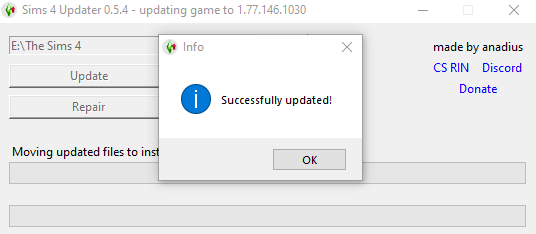 Sims 4 updater 2024